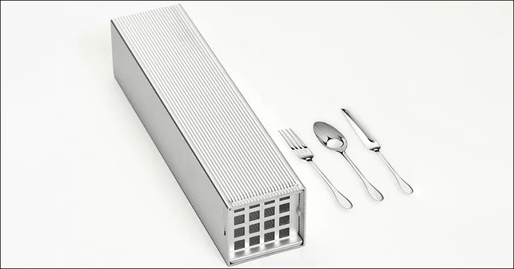 Hộp đựng dụng cụ bằng bạc chống ăn mòn