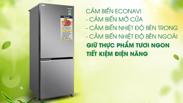Cảm biến thông minh Econavi trên tủ lạnh Panasonic Inverter NR-BV280QSVN