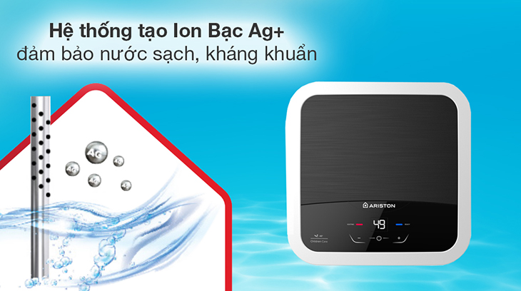 Máy nước nóng Aristion bảo vệ sức khỏe người dùng