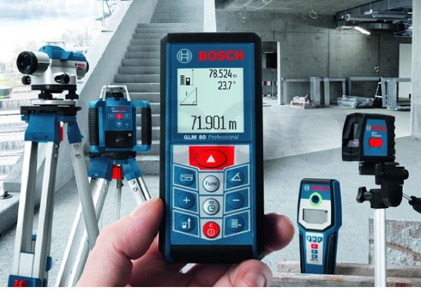 Máy đo khoảng cách có độ bền cao nhờ làm từ chất liệu nhựa cao cấp