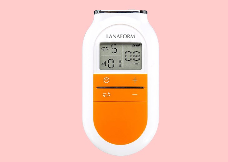 Máy massage toàn thân Lanaform được trang bị bảng điều khiển nút bấm rất dễ sử dụng