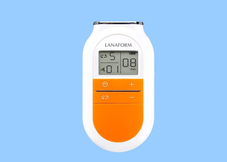 Vỏ máy massage toàn thân Lanaform được làm từ chất liệu nhựa cao cấp và có độ bền cao