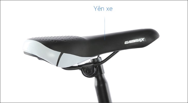 Yên của xe đạp địa hình MTB Gammax 26-FENGJUN-2.0-24S 2020 26 inch Size M được bọc lớp da mềm mại, thoải mái và chống thấm nước tốt