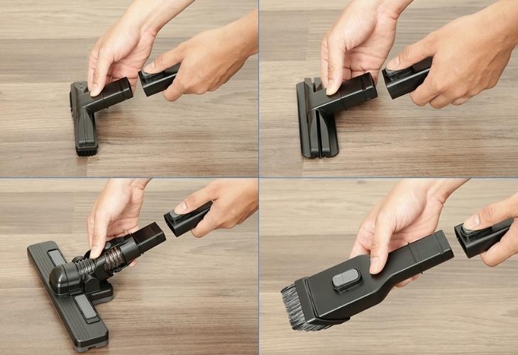 Đầu hút bụi của máy hút bụi Lock&Lock