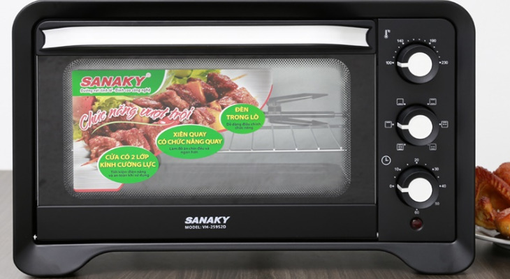 Lò nướng Sanaky VH259S2D 25 lít