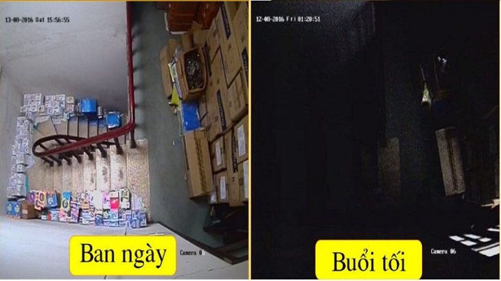 Camera có vùng tiếu sáng vào buổi tối