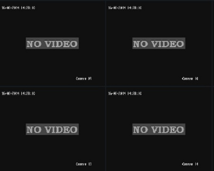 Camera mất tín hiệu từ màn hình quan sát