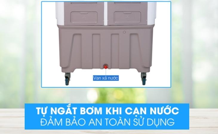 Tính năng tự ngắt bơm khi quá nhiệt