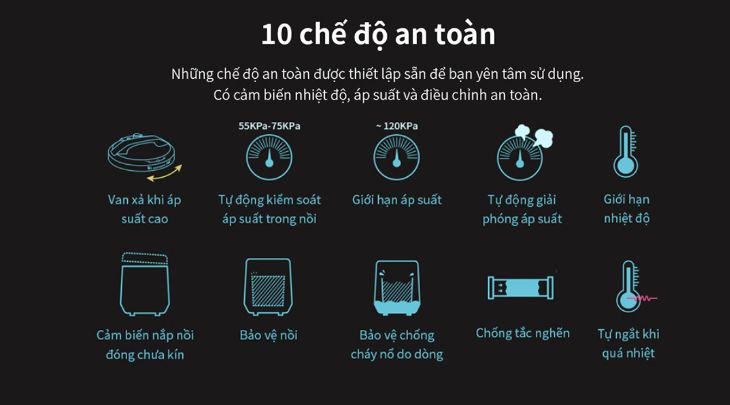 10 chế độ an toàn