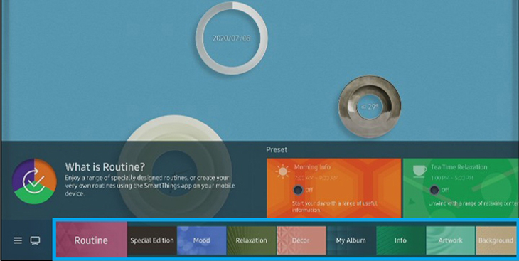 Các tính năng thú vị của Ambient Mode.