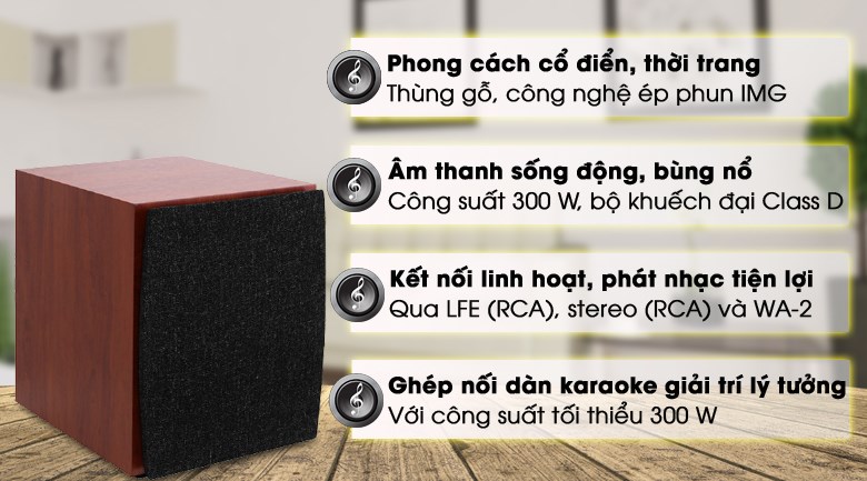 Loa siêu trầm Jamo C910SUB