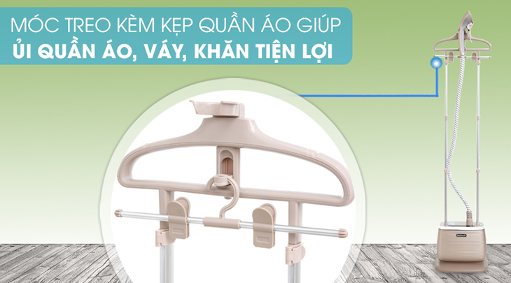 Bàn ủi trang bị nhiều tính năng đi kèm khác