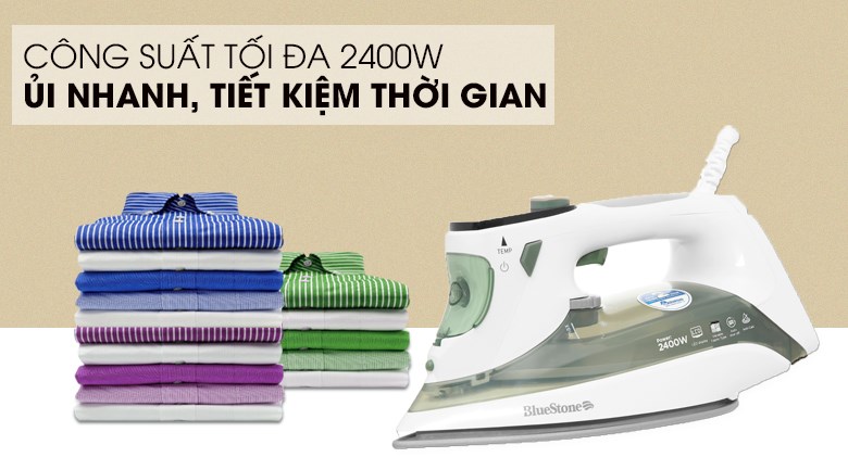 Bàn ủi hơi nước BlueStone SIB-3879 2400W