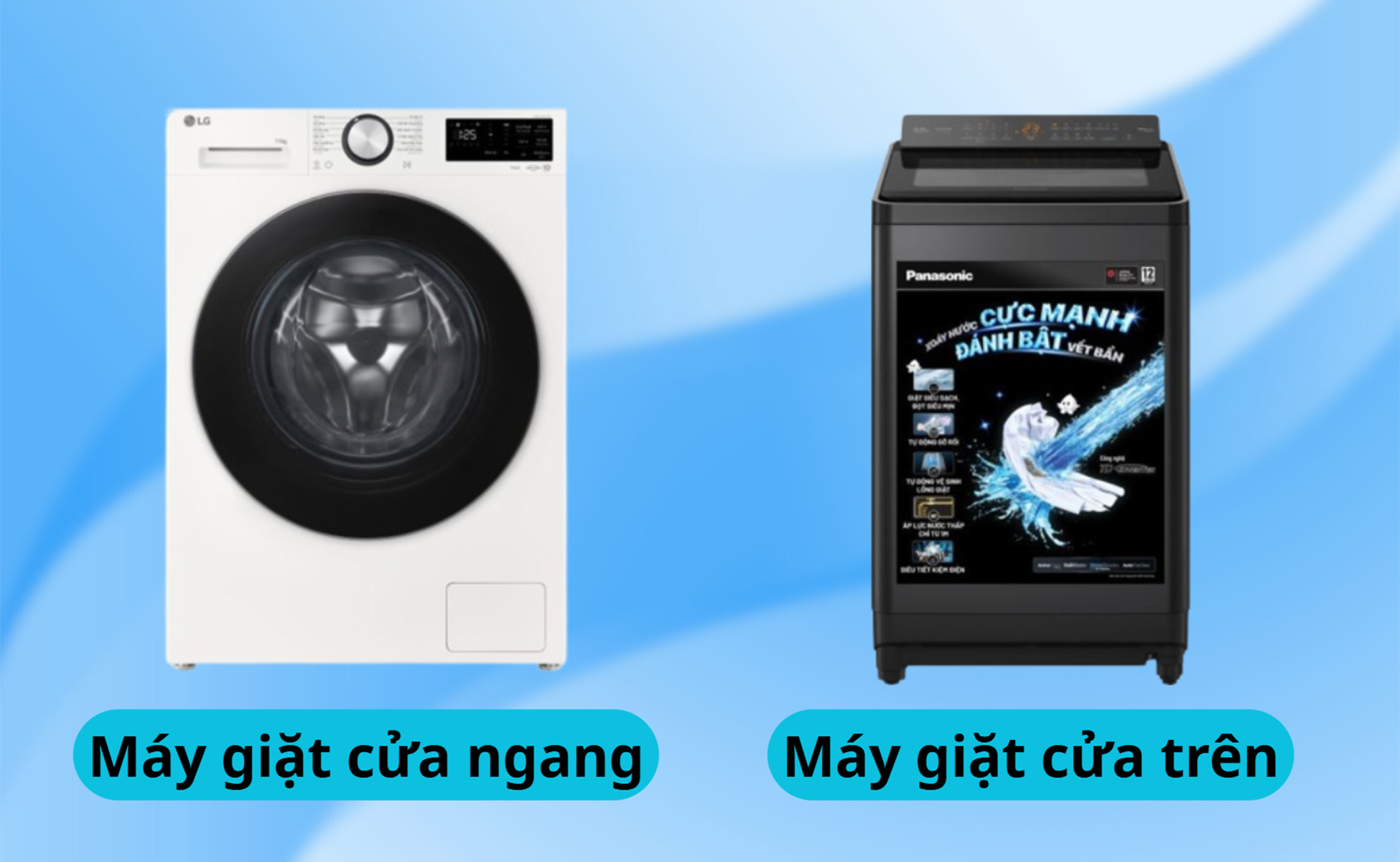 Máy giặt cửa ngang thường có chi phí vệ sinh cao hơn máy giặt cửa trên