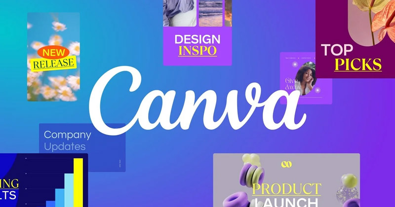 Canva nổi bật với giao diện kéo thả dễ dùng, kho mẫu phong phú, phù hợp thiết kế banner nhanh cho người mới