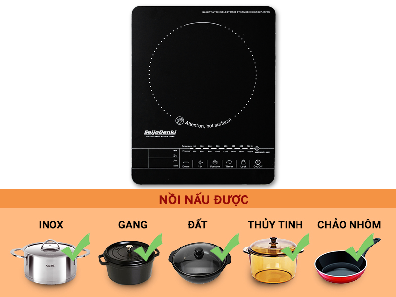ưu điểm của bếp điện quang
