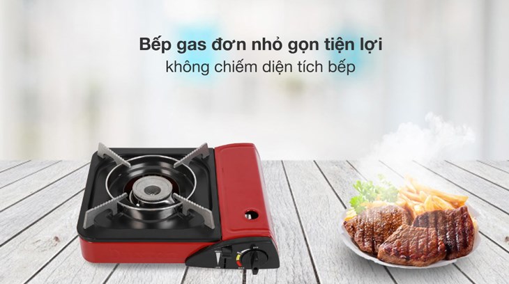 Bếp ga mini Duxton DG-150 có kích thước nhỏ gọn, không chiếm diện tích bếp