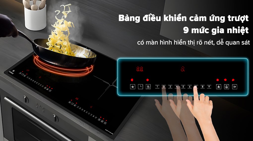 Bếp từ đôi lắp âm Pramie PRTH-A2