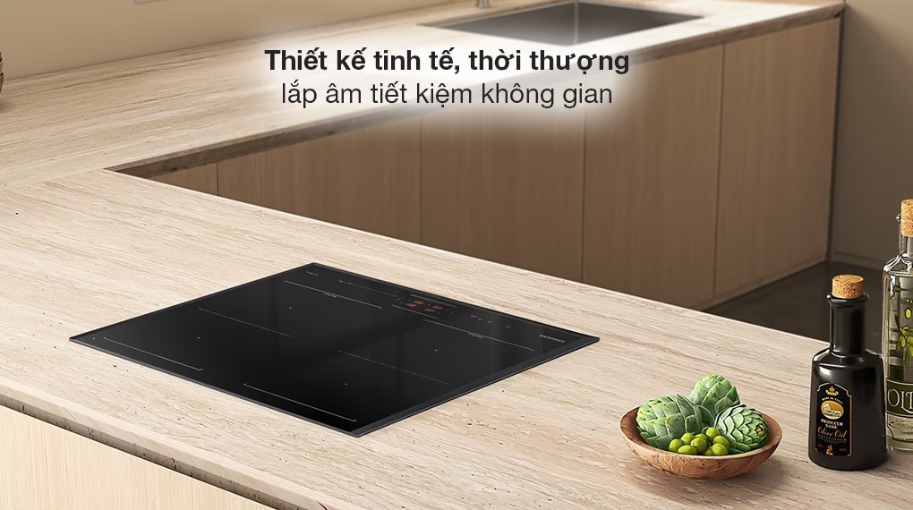 Bếp từ 4 vùng nấu Samsung NZ64B5066FK/SV