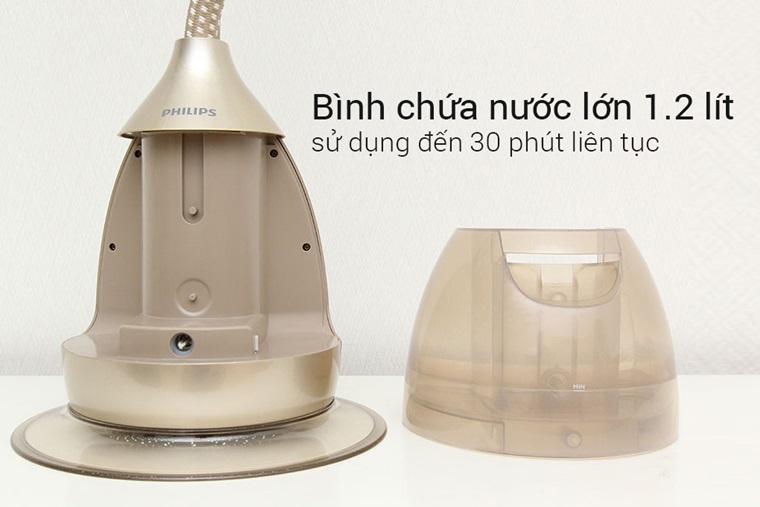 Gia đình với lượng quần áo không quá nhiều nên dùng bàn là cây với dung tích tầm 1 lít