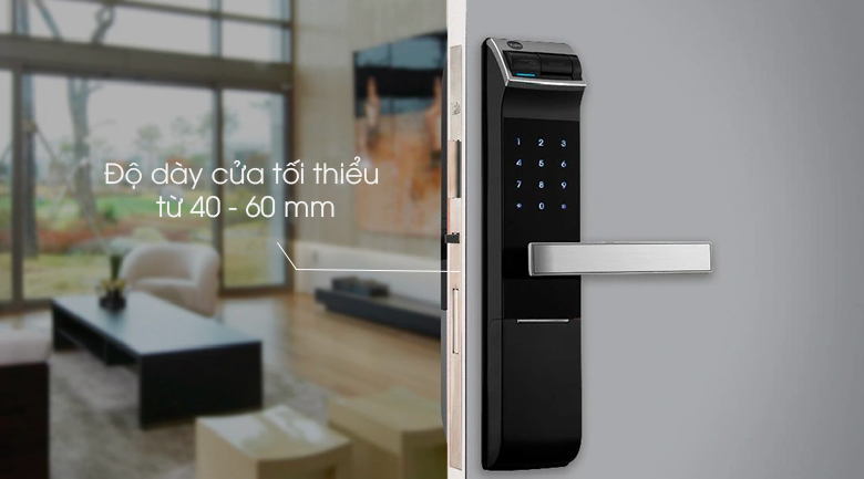 Cửa lắp khoá điện tử