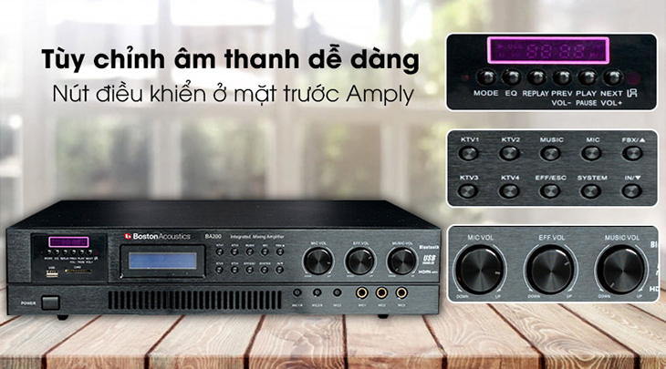 Điều chỉnh echo phù hợp