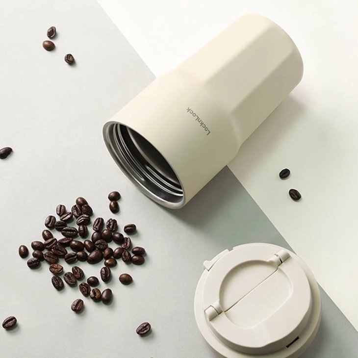 Bình giữ nhiệt inox 460 ml Vacuum Coffee Tumbler Lock&Lock LHC3329BEG