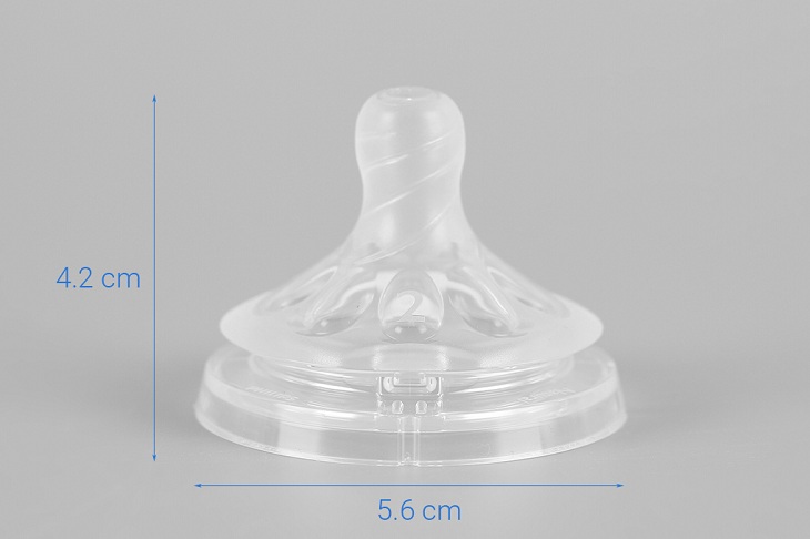 Núm ty được làm từ chất liệu silicon mềm mại