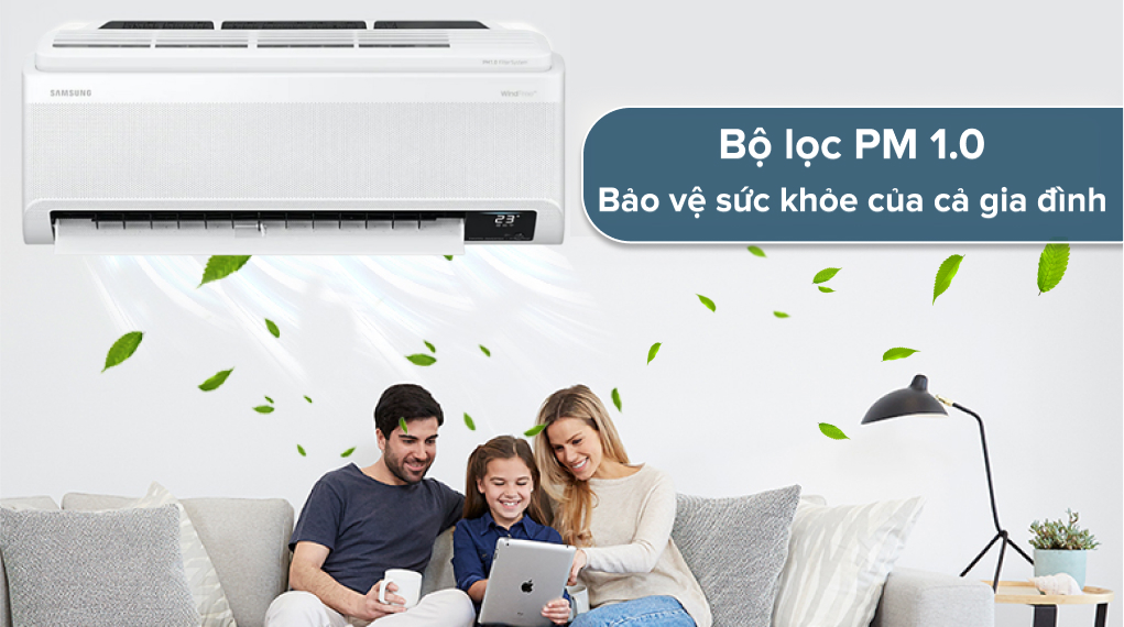 Bộ lọc PM 1.0 - Bảo vệ sức khỏe của cả gia đình