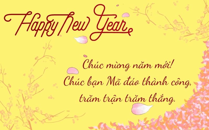 Hình ảnh Tết truyền thống với hoa mai, hoa đào, bánh chưng gợi cảm giác sum vầy, ấm áp ngày đầu năm