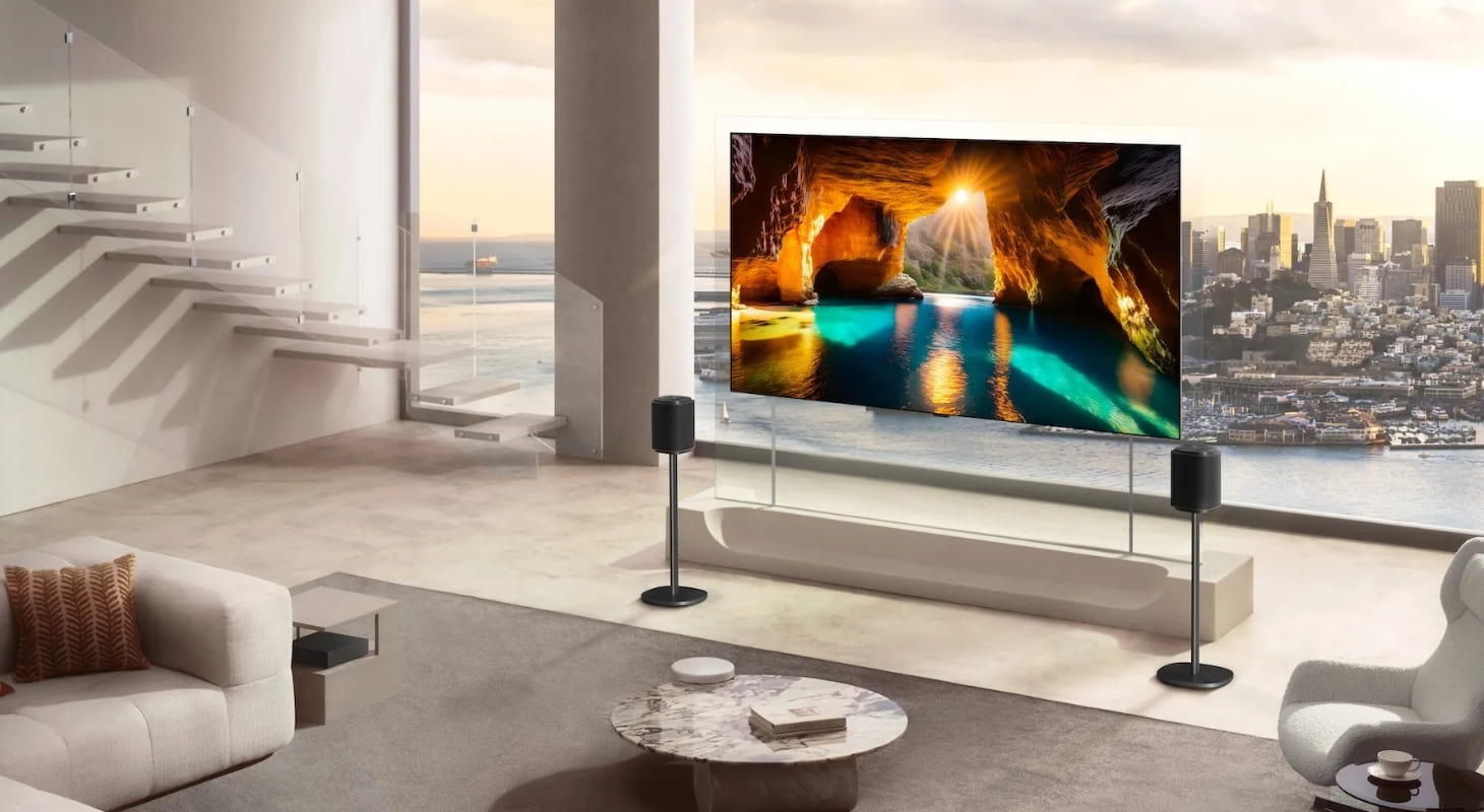 Tivi OLED evo W6 (Wallpaper TV) của LG mang lại một đẳng cấp thẩm mỹ mới