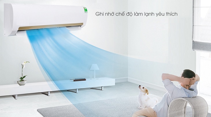 Ghi nhớ chế độ làm lạnh yêu thích
