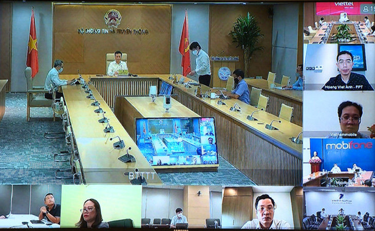 Ngày 02/08/2021, các lãnh đạo Bộ TT&TT, các DN viễn thông như Viettel, VNPT, Mobifone, CMC, FPT, Vietnamobile, SCTV đã thông qua và công bố gói hỗ trợ dịch vụ viễn thông lên tới gần 10.000 tỷ đồng