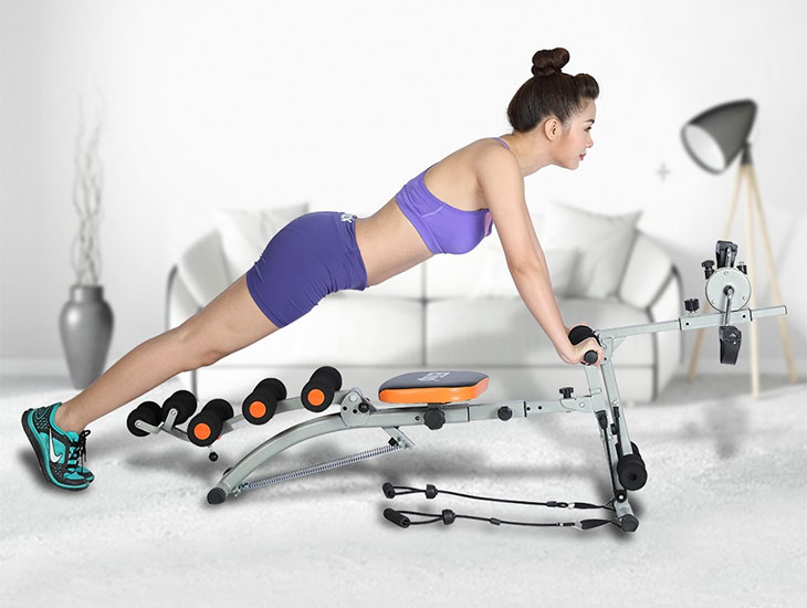 Chọn máy tập cơ bụng có chất liệu êm ái, bền bỉ