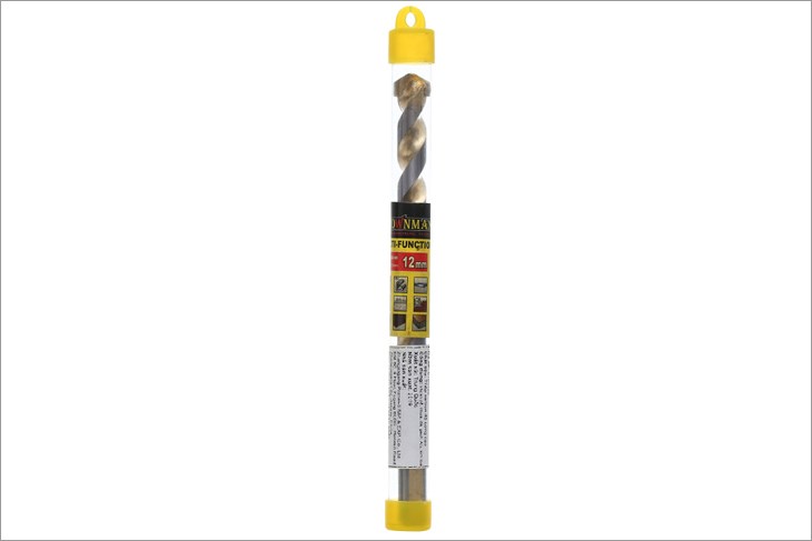 Mũi khoan đa năng Crownman 0105120 12 mm có thể khoan gỗ, nhựa, đá, gạch, kim loại…