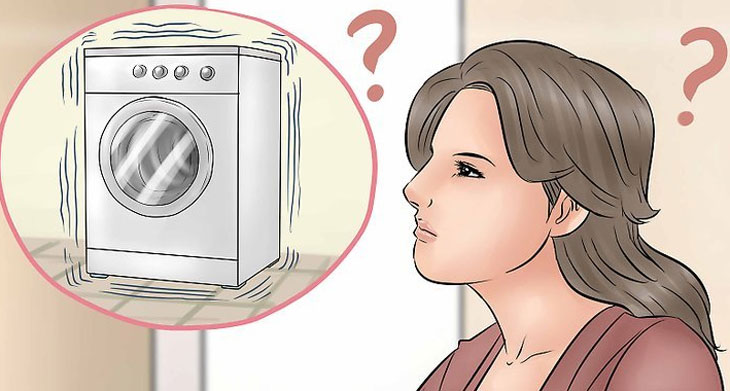 Máy sấy Electrolux kêu to, rung lắc mạnh