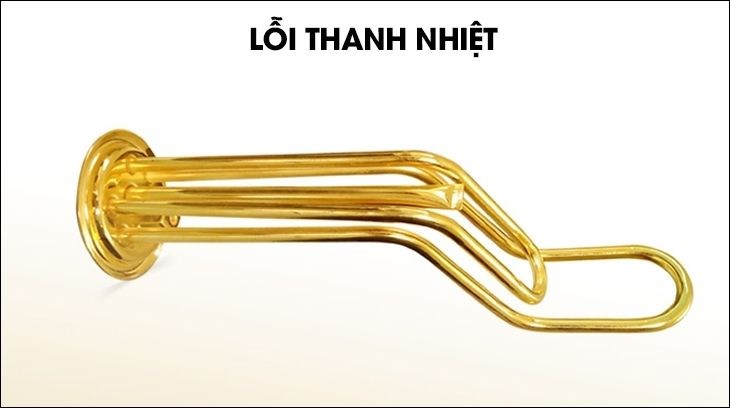 Nếu thanh nhiệt của máy nước nóng bị hỏng thì nước sẽ không được làm nóng