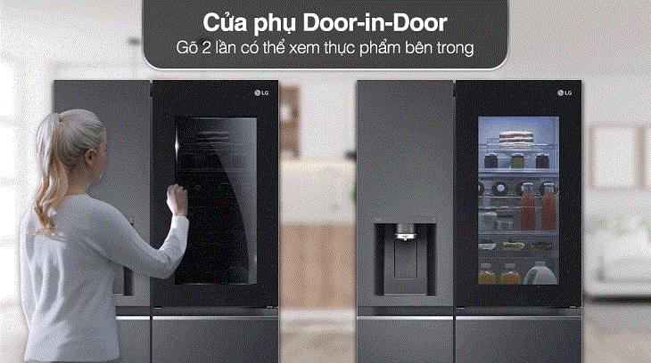 Cửa phụ Door in Door