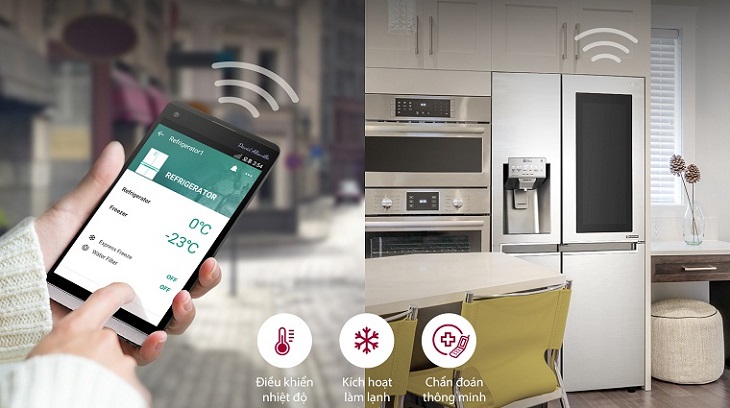 Kết nối Wifi kiểm soát từ xa