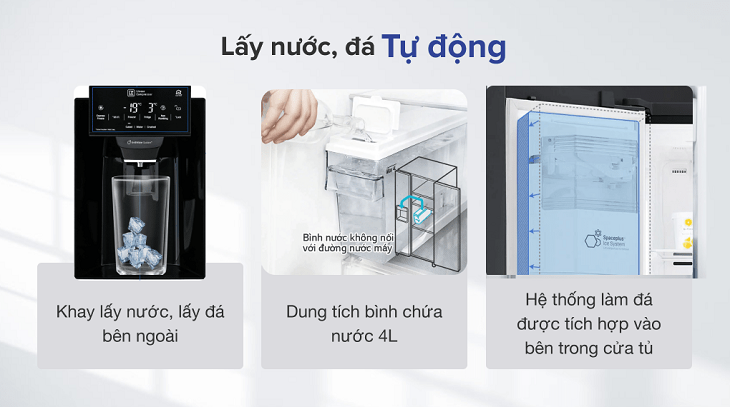 Làm đá tự động