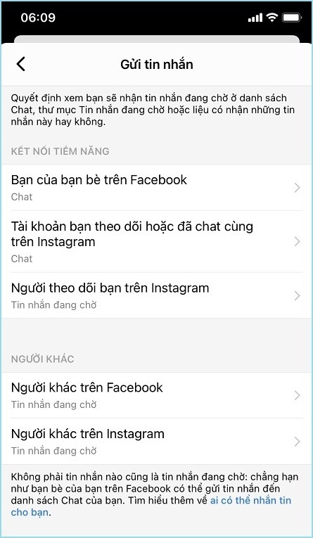 Chọn tùy chọn