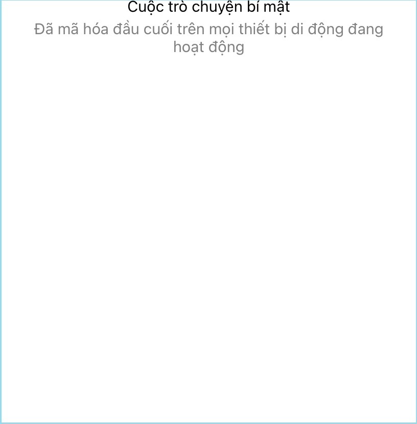 Cuộc trò chuyện bí mật