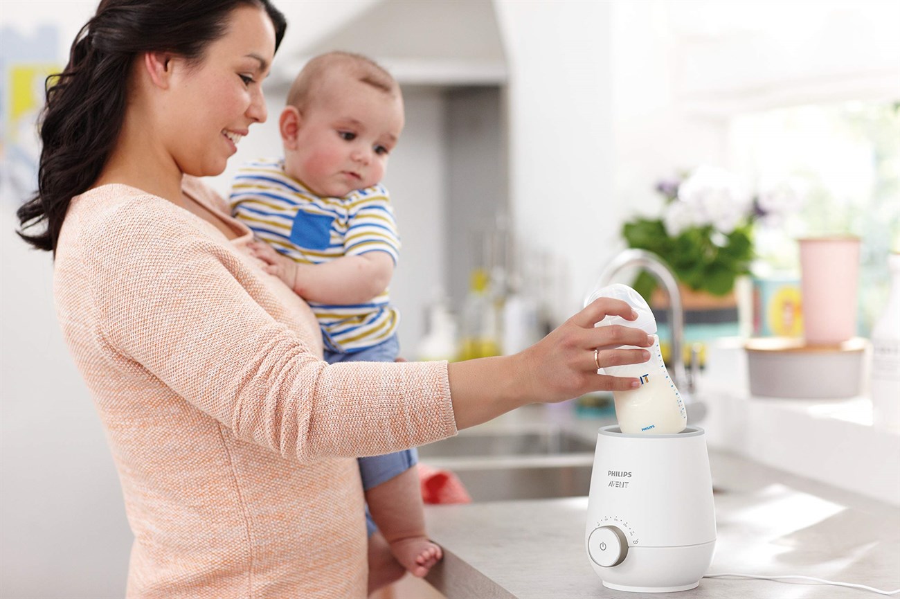 Hâm sữa ở nhiệt độ 40 độ C