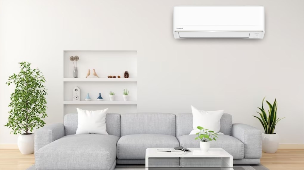 Sử dụng chế độ hút ẩm của điều hòa (minh họa là Máy lạnh Panasonic Inverter 1 HP CU/CS-PU9AKH-8)