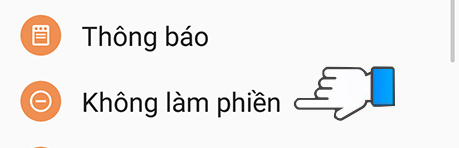 Cách bật tắt chế độ không làm phiền trên Samsung Galaxy