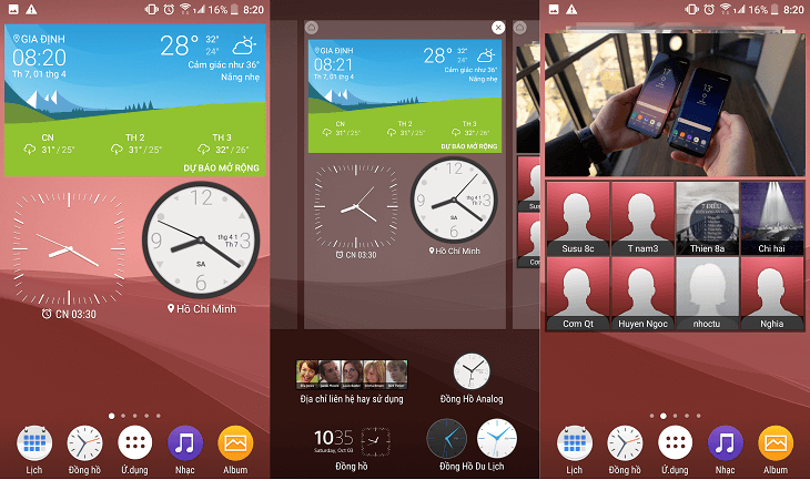 Sony Widget