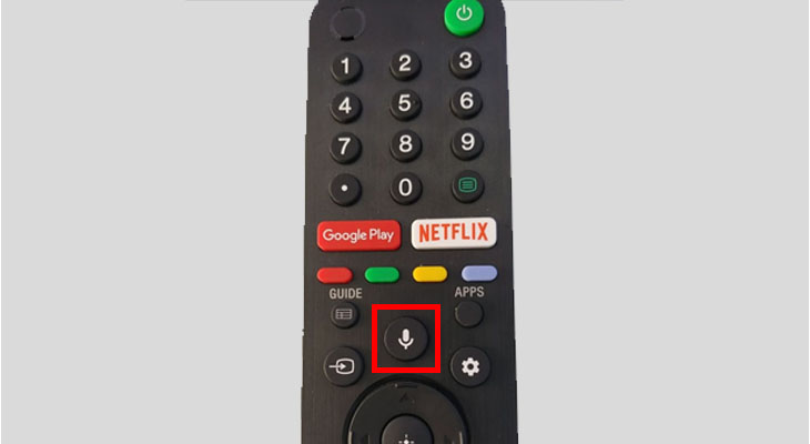 Nhấn giữ nút Micro và thực hiện câu lệnh