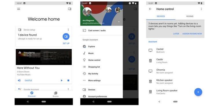 Mở ứng dụng, chọn Add -> Set up device -> Have something already set up