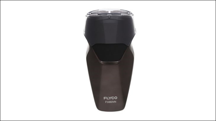 Máy cạo râu khô và ướt Flyco FS888VN có thiết kế lưỡi dao kéo mỏng, sắt cùng đầu dao ôm sát đường cong khuôn mặt giúp cạo râu nhanh và an toàn hơn