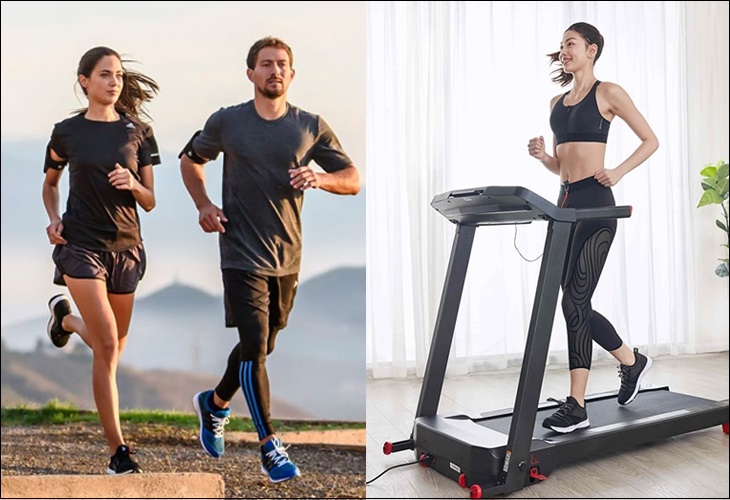 Nên chạy trên máy hay chạy ngoài đường?